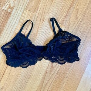 Free people, intimate Midnight Lace Bralette